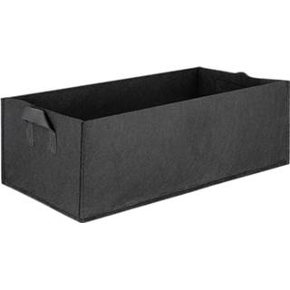 👉 Zwart vilt Quvio Planten Bak - 8719688023301