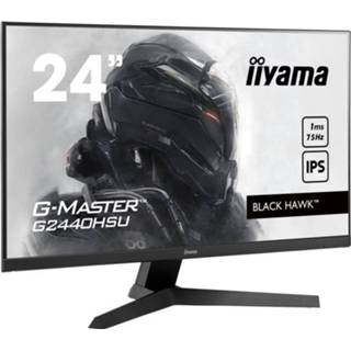 👉 DisplayPort zwart Pc Gamer-scherm - Iiyama G Master Black Hawk 23.8 Fhd Ips-paneel 1 Ms 75hz Hdmi / Amd Freesync 4948570117949
