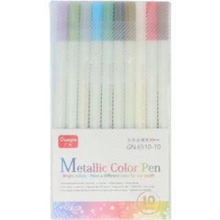 👉 Stift 4artz® Set Van 10 Metallic Stiften/metallic Markers 7436939080036