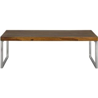 👉 Salontafel hout 120x40x60 Cm Natuurlijk Tropisch Womo-design 4064649036758