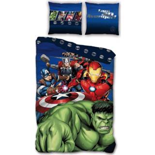 Dekbedovertrek polyester Marvel Avengers Hulk - Eenpersoons 140 X 200 Cm 5407007983582