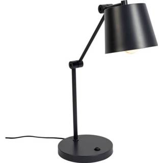 👉 Bureaulamp zwart IJzer PVC Nancy's Scottsburg - Modern Ijzer, 28,5 Cm X 20 60 6019920797789