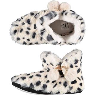👉 Hoge pantoffel beige vrouwen Dames Pantoffels/sloffen Luipaard Print Maat 37-38 - Sloffen Volwassenen 8720576661734