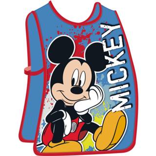 👉 Blauw PVC Disney Kliederschort Mickey Mouse Junior One-size 8430957139317