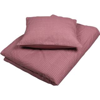 👉 Dekbedovertrek rose Filibabba 100 X 140cm - Leafed Dusty 5712804007615