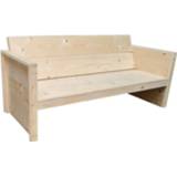 👉 Tuinbank vurenhout Wood4you - Ameland 'Doe Het Zelf' Bouwpakket 152lx72hx57d Cm 9110025706908