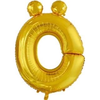 👉 Folieballon goud Globos Letter Ö 86 Cm 5712735007951