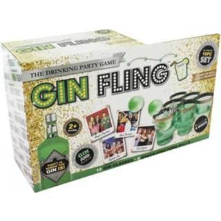 👉 Drankspel Kamparo Gin Fling 16-delig 5050565325815