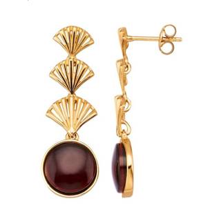 👉 Oorsteker rood zilver vrouwen Oorstekers KLiNGEL 4055708598928