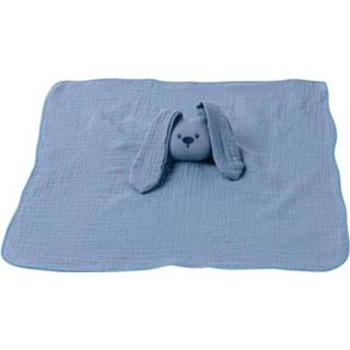 👉 Inbakerdoek blauw baby's Nattou Babydekbed - 5414673879897