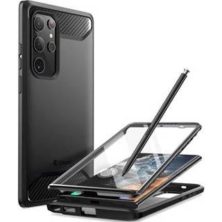👉 Zwart Supcase Clayco Xenon Samsung Galaxy S22 Ultra 5G Hybrid Hoesje -