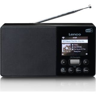 👉 Draagbare radio zwart Internet, Dab+ Fm Lenco Pir-510bk 8711902044628