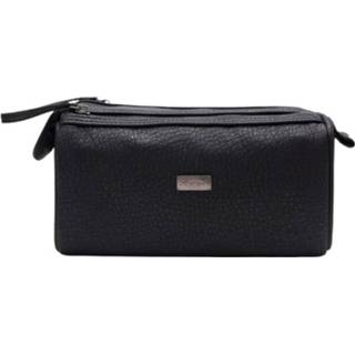👉 Toilettas zwart polyurethaan Jjdk Valdemar 3,5 Liter 22 X 11 Cm 5703918612277