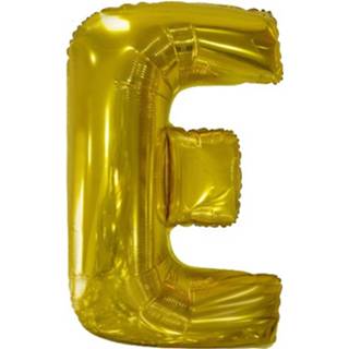 👉 Folie goud Amscan Letterballon E 86 Cm 194099034913