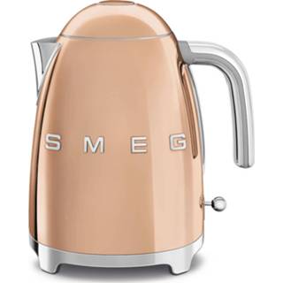 👉 Waterkoker roze goud Smeg. Waterkoker, 8017709275327