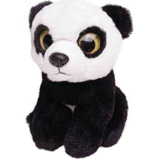 👉 Knuffeldier zwart witte pluche Zwart/witte Panda Van 13 Cm - 8720576786499