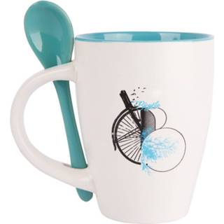 👉 Lepel keramiek Biggdesign - Mok Met Cup A Soup Koffiebeker 250 Ml 8681126421997