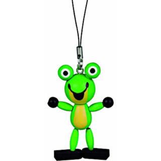 👉 Sleutelhanger groen hout Detoa Kikker Junior 6,5 Cm 8593547131020