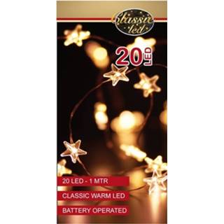 👉 Koperdraadverlichting Ster 20xled 100cm 8713619366802