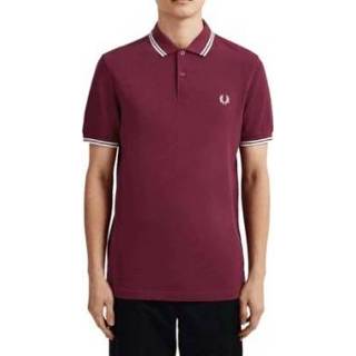 👉 Wit katoen Fred Perry - Twin Tipped Polo Port/