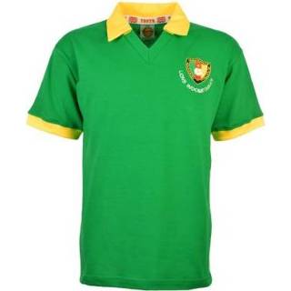 👉 Voetbalshirt katoen kameroen Retro WK 1982