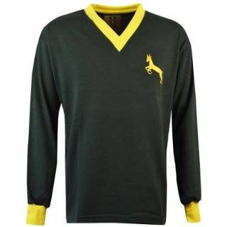 👉 Voetbalshirt katoen Zuid Afrika Retro 1950's