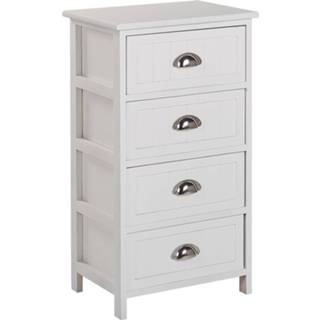 Wit Beliani Lucy - Commode-wit-paulowniahout 4251682261500