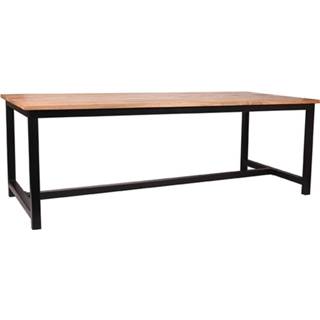👉 Label51 Eetkamertafel Ghent - Rough - Mangohout - 160x90 Cm