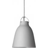 👉 Hanglamp grijs staal Fritz Hansen Caravaggio Matt P2 - 25,8 cm Lichtgrijs 5702370332129