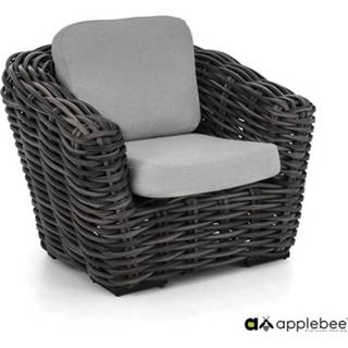 👉 Loungestoel zwart Apple Bee | Palm Bay Black Wash 8718091513867