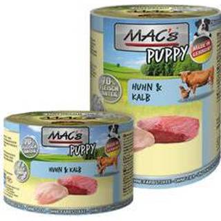 👉 Hondenvoer blik MAC's Puppy in - Kip en kalf 400 g 4027245009182