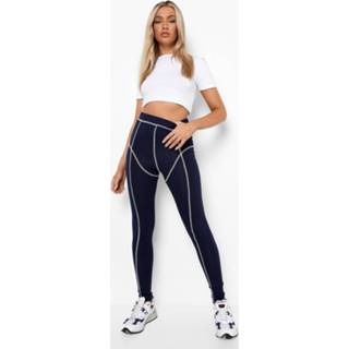 👉 Leggings Met Naaddetailcontour, Navy