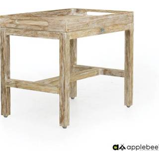 👉 Koffietafeltje Apple Bee | Koffietafel Olive 90 x 27(h) cm Natural Oak 8718091516820