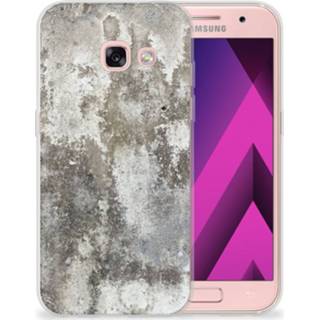 👉 Siliconen hoesje Samsung Galaxy A3 2017 TPU Beton Print 8720091427884