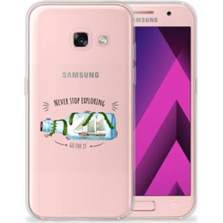 👉 Telefoonhoes Samsung Galaxy A3 2017 Telefoonhoesje met Naam Boho Bottle 8720091310810