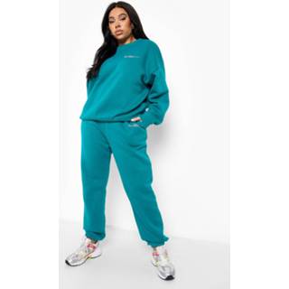 👉 Plus Trainingspak Met Logo, Green