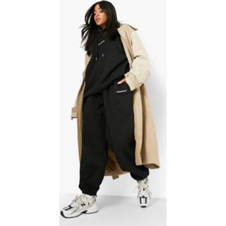 👉 Petite Geborduurd Geweven Trainingspak, Black