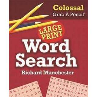 👉 Pencil large engels Colossal Grab a Print Word Search 9780884867500