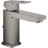 👉 Wastafelmengkraan GROHE Eurocube eengreeps M-size, supersteel 4005176584657