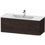 👉 Duravit D-Neo wastafelonderkast met lade 121 x 46,2 x 44 cm, grafiet mat