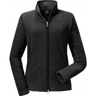 👉 Schöffel - Women's Fleece Jacket Leona2 - Fleecevest maat 38, zwart