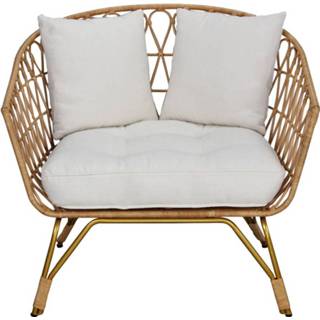 👉 Perfecthomeshop RotanFauteuilMetKussens 80x87Cm VintageLook 7141072254380