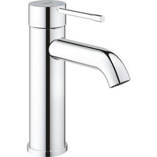 👉 GROHE Essence 1-gats wastafelmengkraan S-Size met gladde body 20,8 cm, chroom