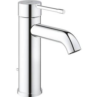 👉 Wastafelmengkraan chroom GROHE Essence 1-gats S-Size met waste 20,8 cm, 4005176698446