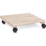 Trolley hout Planten Trolley/multiroller Vierkant 36 X Cm - Onderzetter 4003368135502