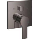 👉 Mengkraan graphite GROHE Allure afbouwdeel met 3-weg omstelling geschikt voor douche en bad, hard 4005176507755