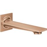 👉 GROHE Allure baduitloop met voorsprong 16,7 cm, hard graphite