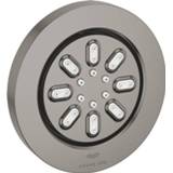 👉 Regendouche graphite GROHE Rainshower Aqua zijdouche met 2 straalsoorten, geborsteld hard 4005176722844