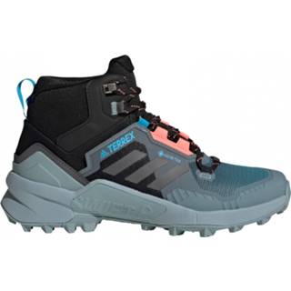 👉 Adidas Terrex - Women's Terrex Swift R3 Mid GTX - Wandelschoenen maat 8,5, grijs/zwart