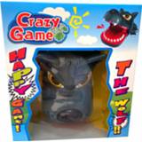 👉 Grijs rood kunststof One Size Color-Grijs Crazy Game spel Biting Wolf junior 20 x 15 cm grijs/rood 8717154282641